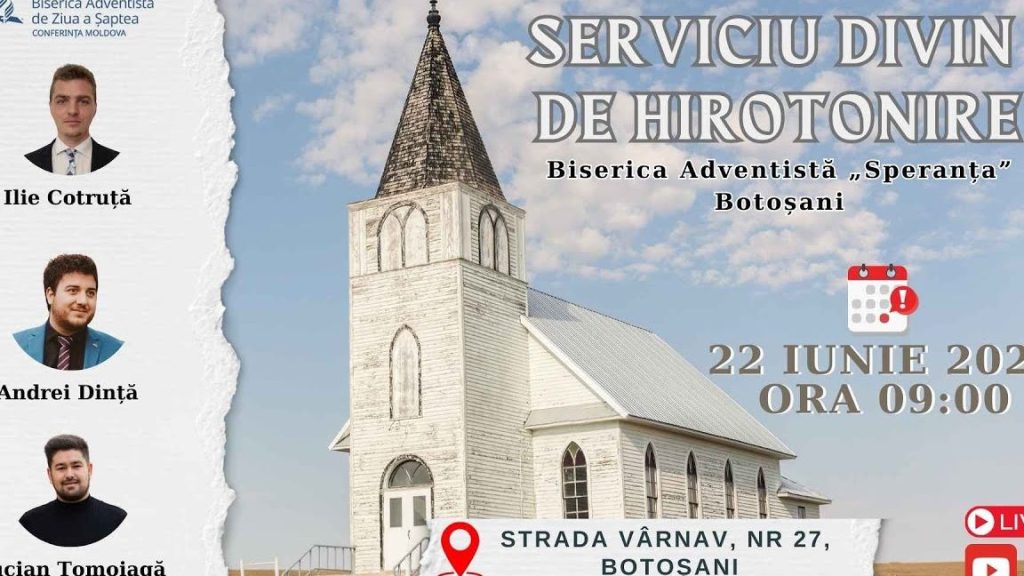 biserica adventista de ziua a saptea botosani speranta