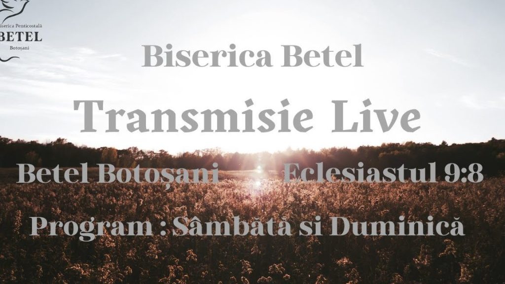 biserica baptista betel botosani